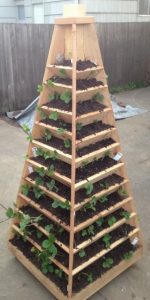 Vertical Garden Pyramid Planter