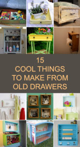 15 Cool Things to Make From Old Drawers