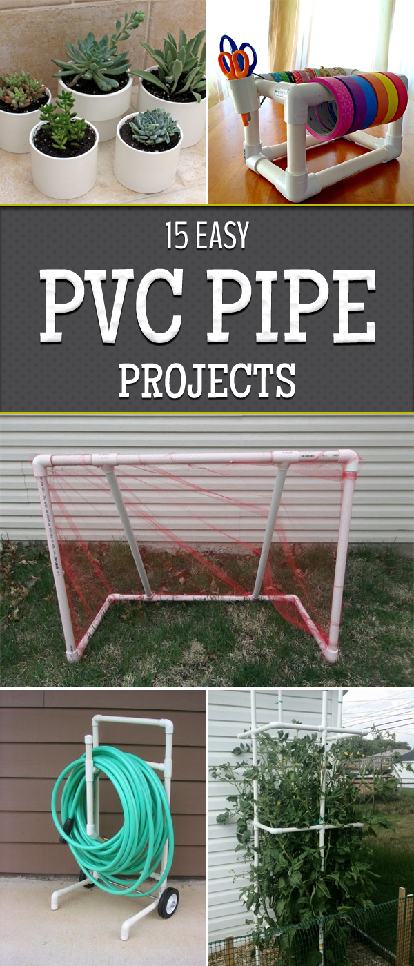 15 Easy PVC Pipe Projects Anyone Can Make