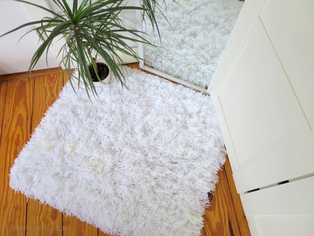 Fluffy Shaggy Wool Yarn Tassel Rug