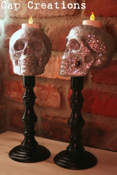 Skull Candlesticks