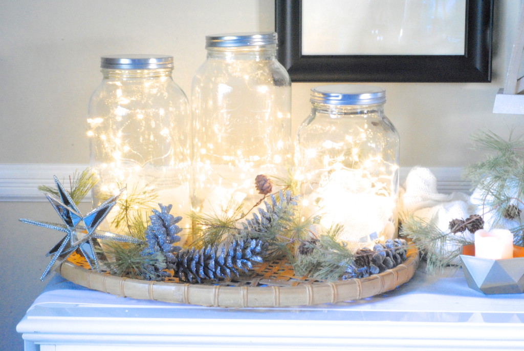 fairy light jars