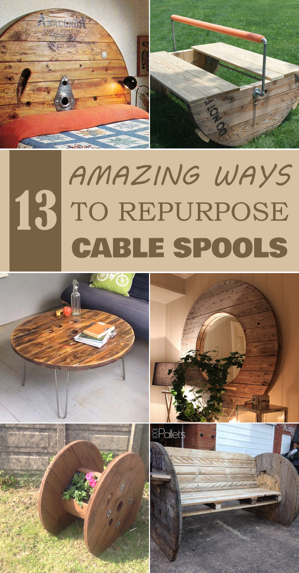 13 Amazing Ways To Repurpose Cable Spools
