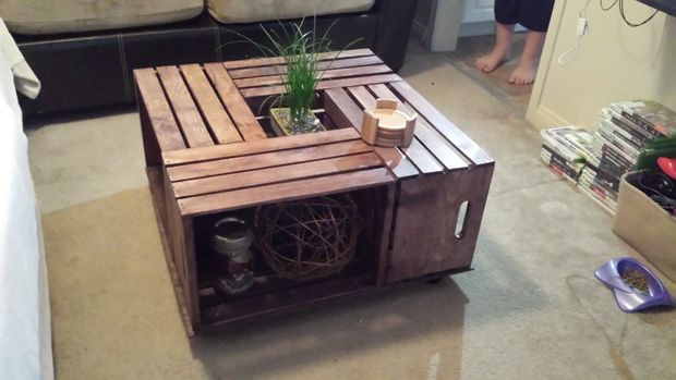 Crate Coffee Table