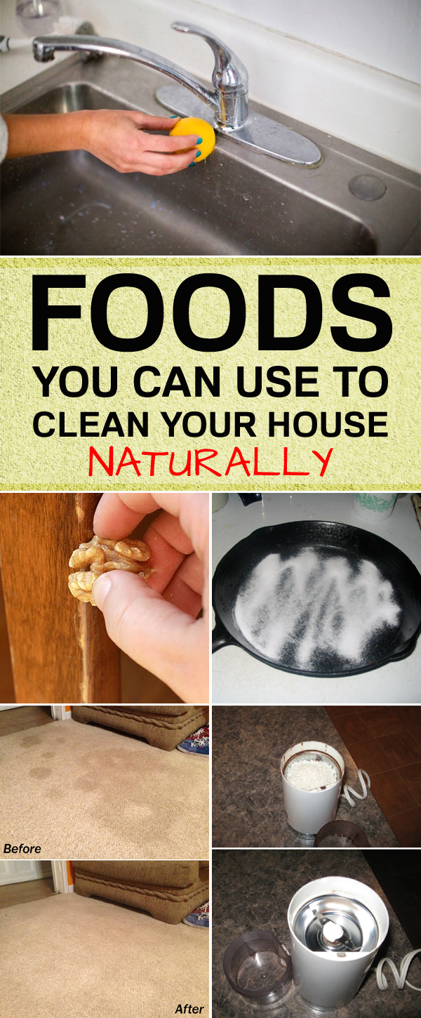 Foods You Can Use to Clean Your House Naturally