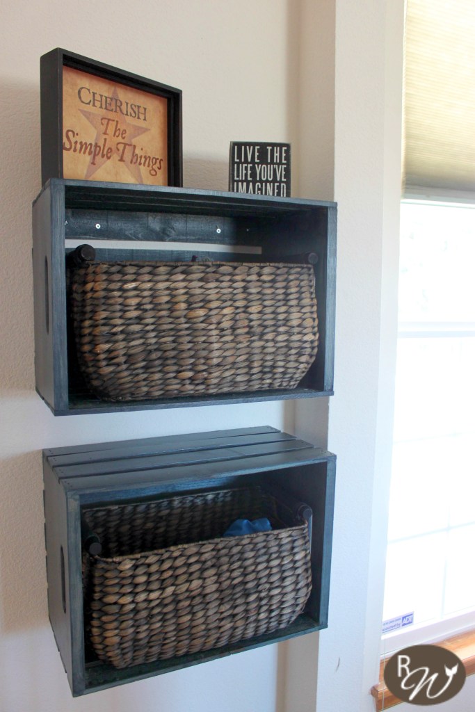 Mudroom Storage Crates