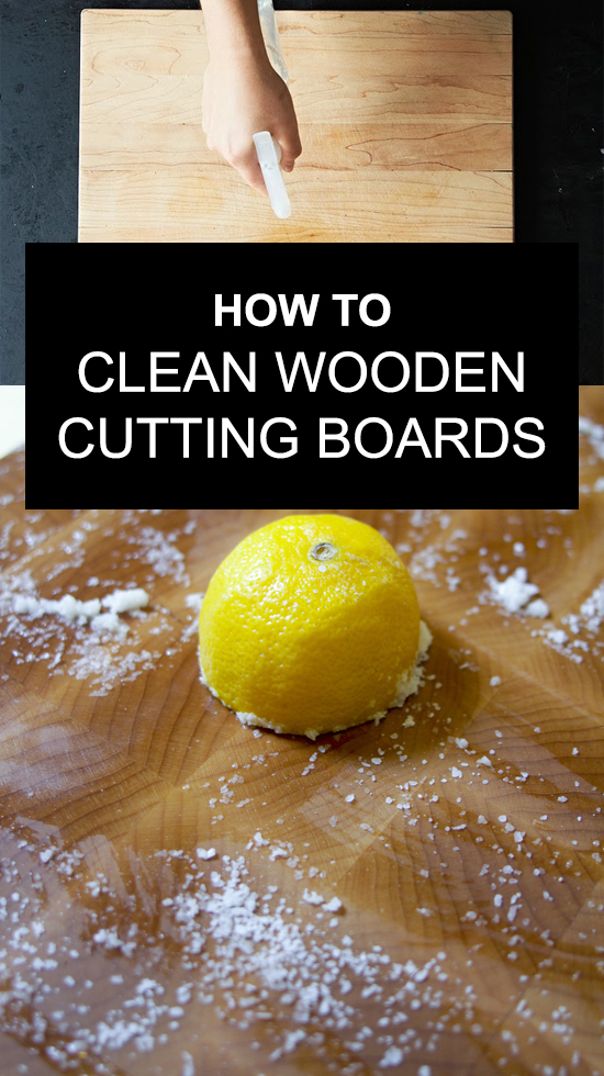 How to Clean Wooden Cutting Boards