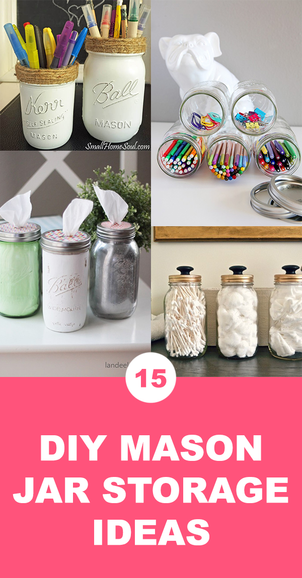 Mason Jar Organizer - Eighteen25