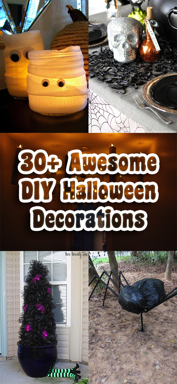 30+ Awesome DIY Halloween Decorations to Make This Year