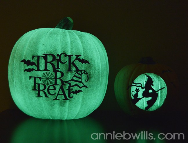 Glow-in-the-dark Pumpkins