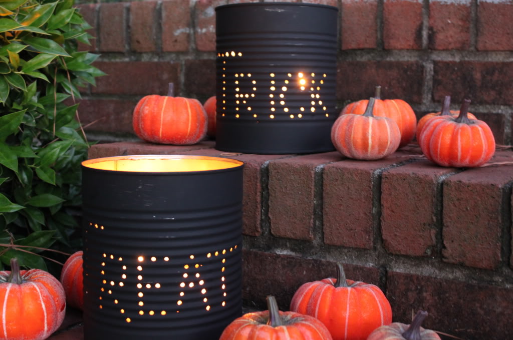 Tin Can Luminaries