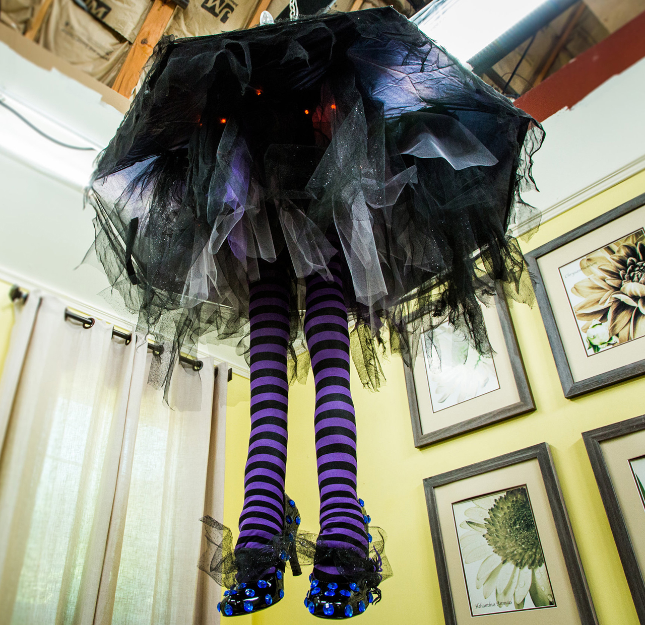 Witch Leg Chandelier