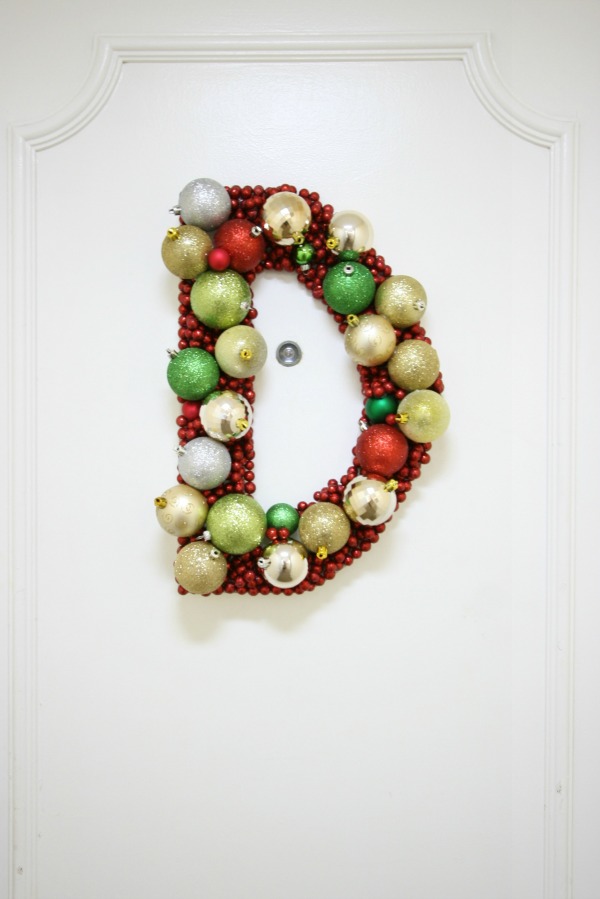 Monogram Ornament Wreath