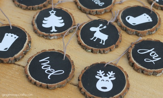 Wood Slice Ornaments