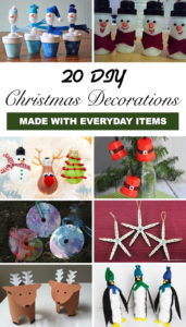 20 DIY Christmas Decorations Made with Everyday Items