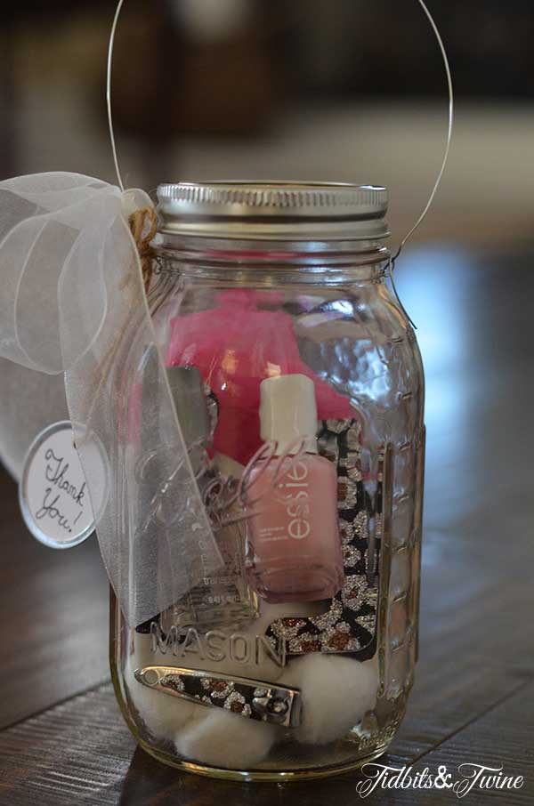 Mason Jar Manicure Kit