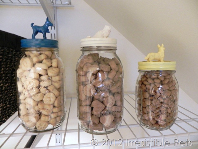 Pet Treat Mason Jars