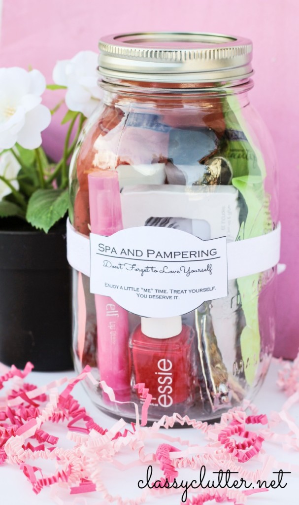 Spa and Pampering in a Jar