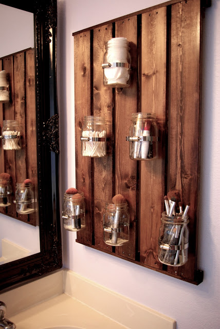 Mason Jar Organizer