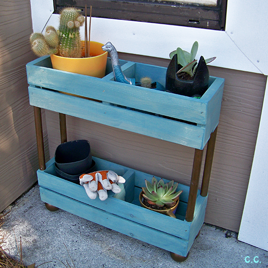 Tiered Garden Shelf