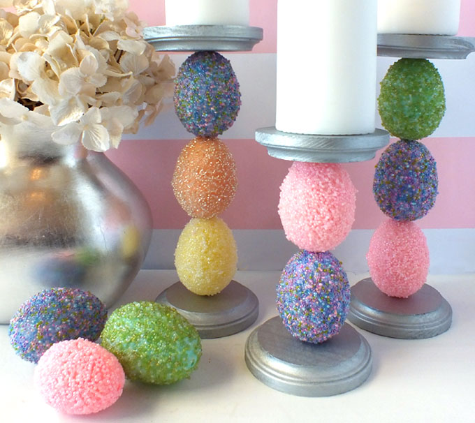 Egg Candle Holders