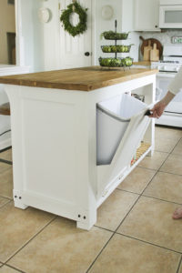 Pull-Out Trash Storage
