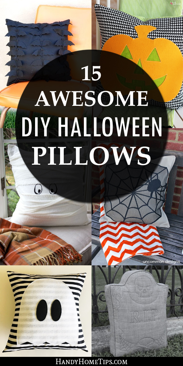 15 Awesome DIY Halloween Pillows