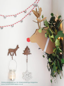 Jingle Bell and Straw Garland