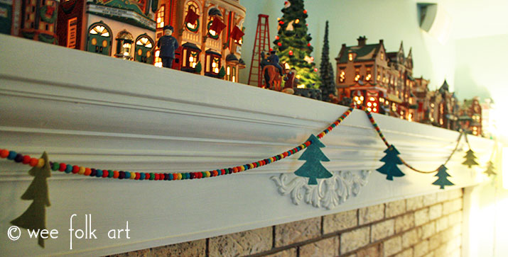 Wooden Bead Garland