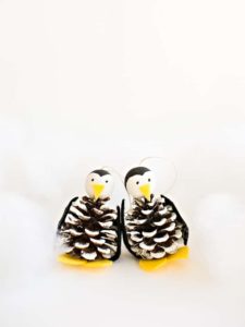 pinecone penguins