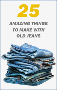 25 Amazing Things To Make With Old Jeans