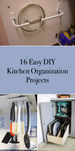 16 Easy DIY Kitchen Organization Projects