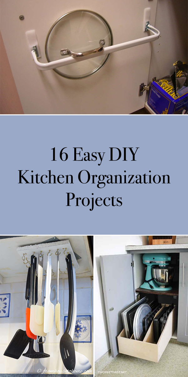 DIY - Kitchen Organization Ideas - Remodelando la Casa