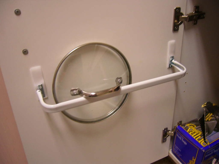 Curtain Rod Lid Holder