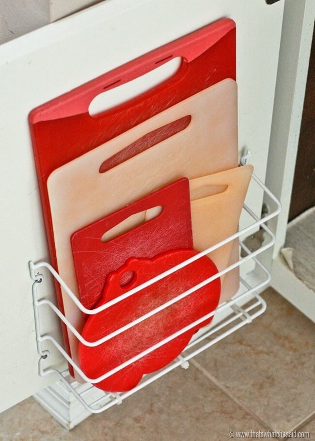 Cutting Board Storage