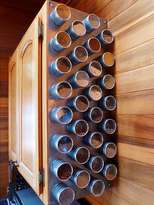 Magnetic Spice Rack