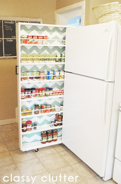 Pull-Out Hidden Storage Cabinet