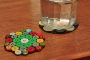 Button Coasters