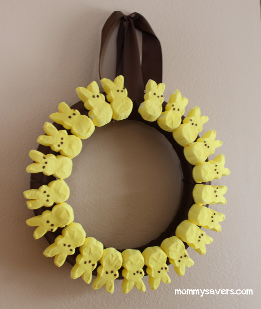 Easter Peeps Wreath