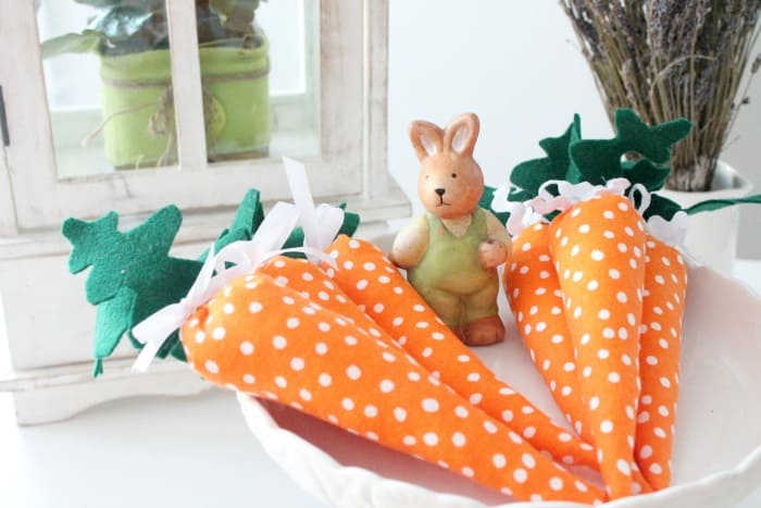 Fabric Carrots