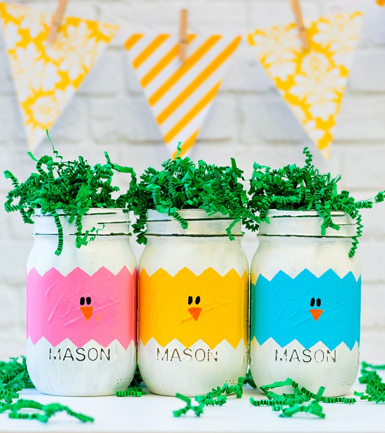 Peeps Mason Jars