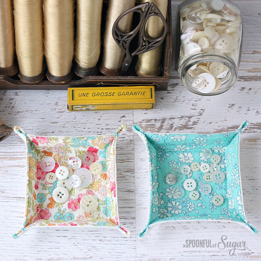 Square Fabric Trays