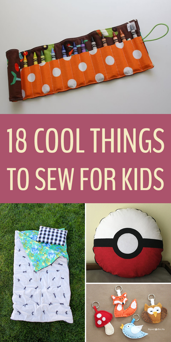 18 Cool Things to Sew for Kids