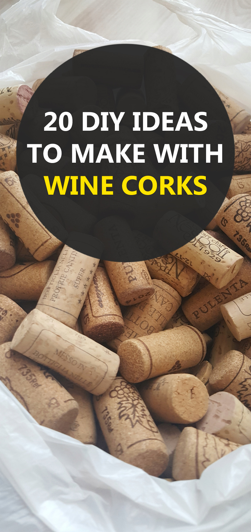 20 DIY Ideas to Make With Wine Corks