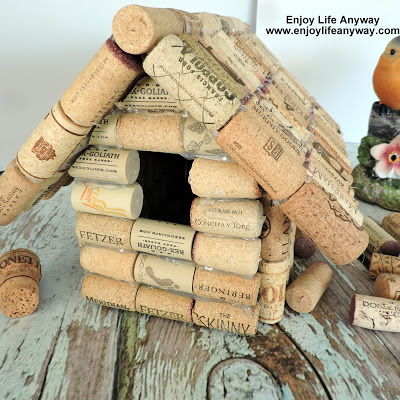 Wine Cork Birdhouse