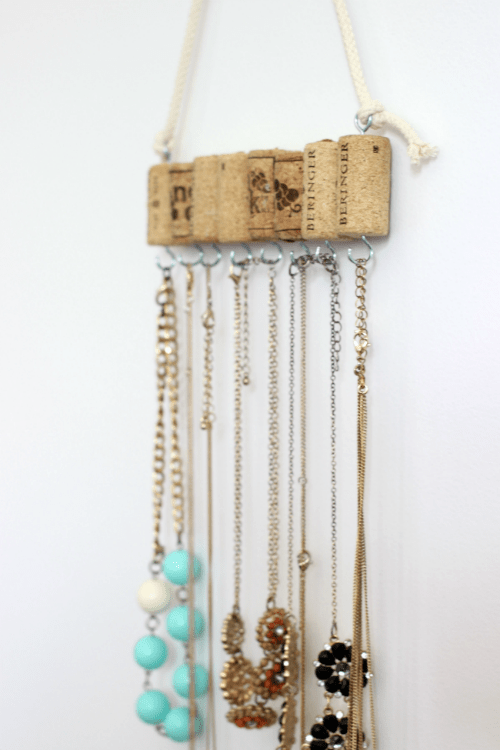 Wine Cork Jewelry Holder