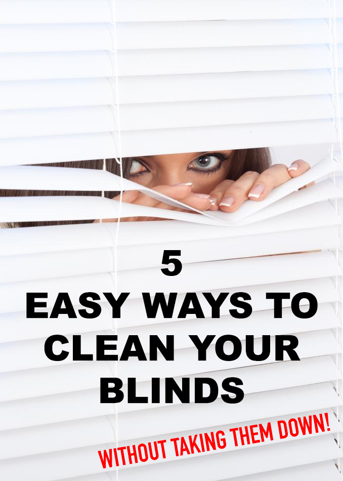 5 Easy Ways to Clean Your Blinds Without Taking Them Down