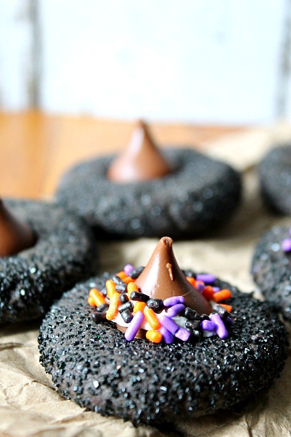 Witch Hat Peanut Butter Cookies