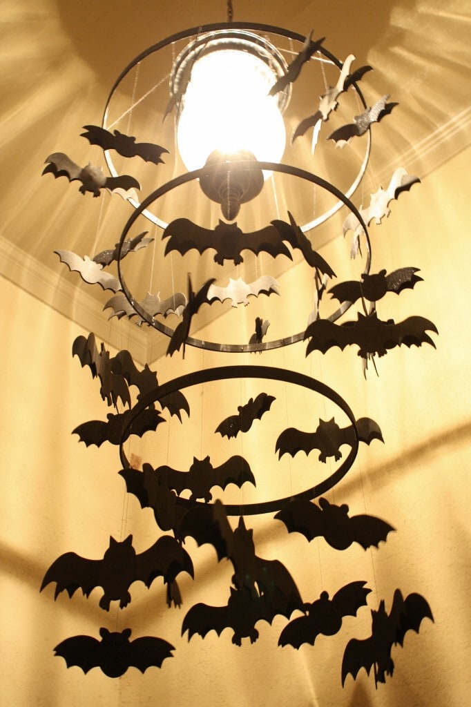 Bat Chandelier