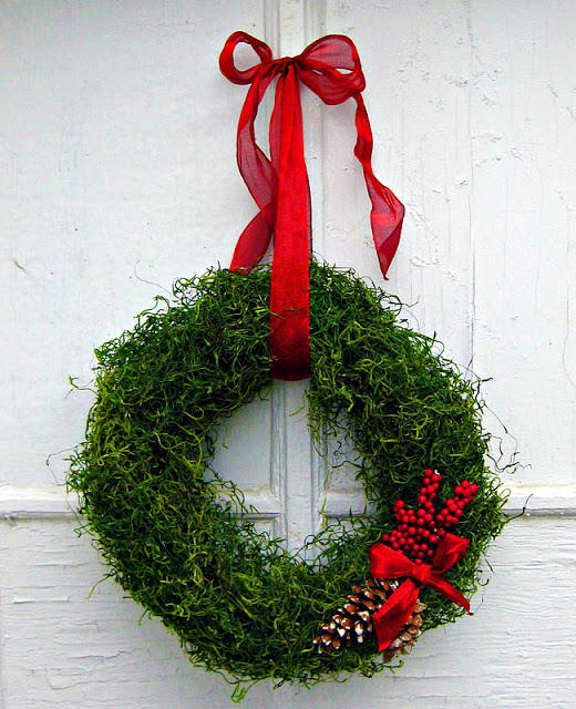 Floral Moss Wreath